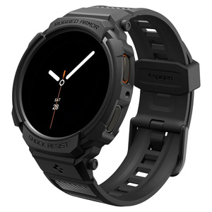 Spigen Rugged Armor "PRO" SAMSUNG Galaxy Watch 8 (40 MM) MATTE NEGRO