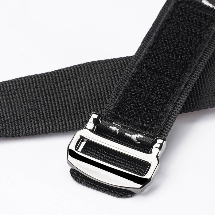 Dux Ducis Strap (Outdoor Version) Strap for Apple Watch Ultra, SE, 8, 7, 6, 5, 4, 3, 2, 1 (49, 45, 44, 42 mm) Nylon Band Black Silver Bracelet