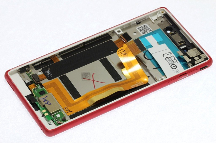 DISPLAY SONY Xperia M4 Aqua Red Grado A LCD Touch