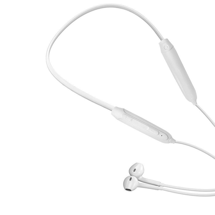 Dudao Magnetic Suction In-Ear Wireless Bluetooth Earphones White (U5B)