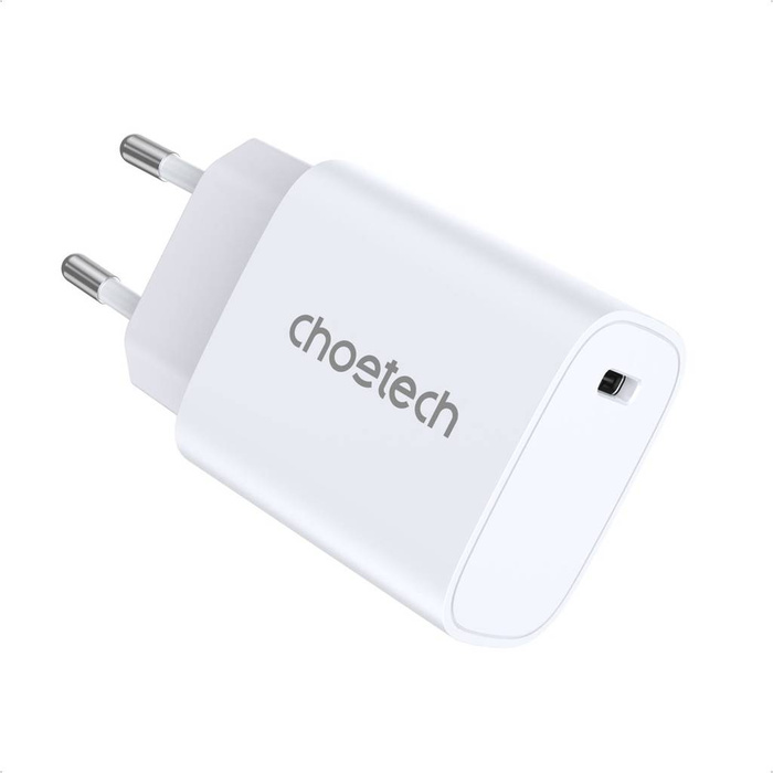 Choetech sieťová nabíjačka Q5004 20W PD iPhone 12/13 biela (2ks)