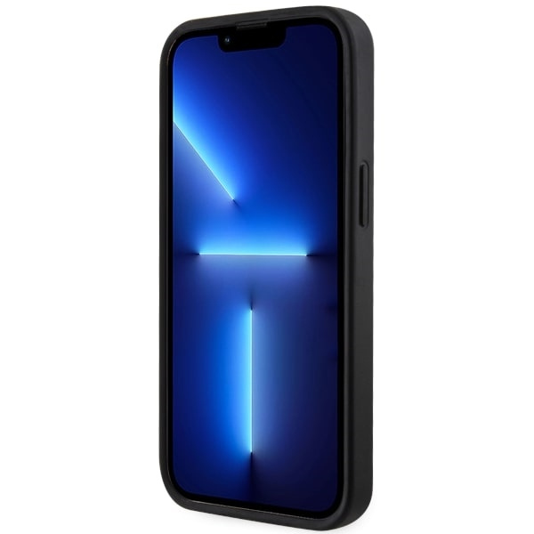 Hülle Guess GUHMP14SHGCFSEK iPhone 14 6.1" schwarz/schwarz hartcase GCube Stripes MagSafe Case