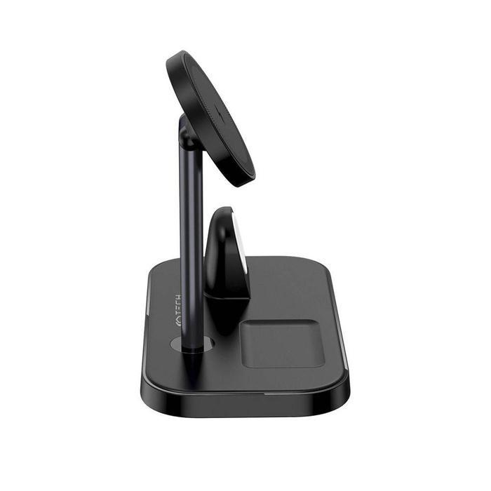 TECH-PROTECT QI15W A22 3IN1 MagNETIC MagSafe WIRELESS CHARGER BLACK