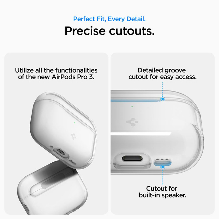 Spigen Liquid Crystal Apple AIRPODS PRO 3 KRISTALLKLAR