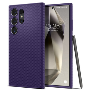 Coque Spigen Liquid Air Samsung Galaxy S24 Ultra Deep Purple Case