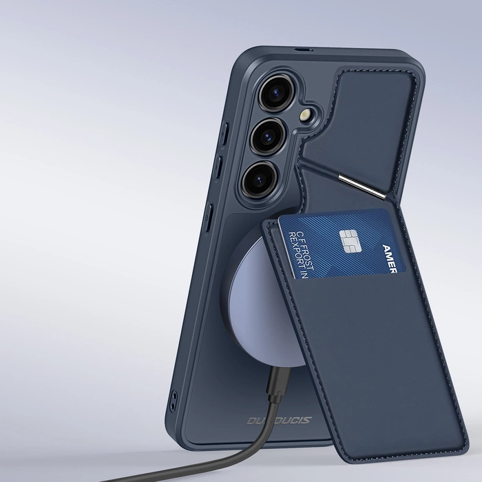 Coque Rafi II Mag pour Samsung S24 - Bleu