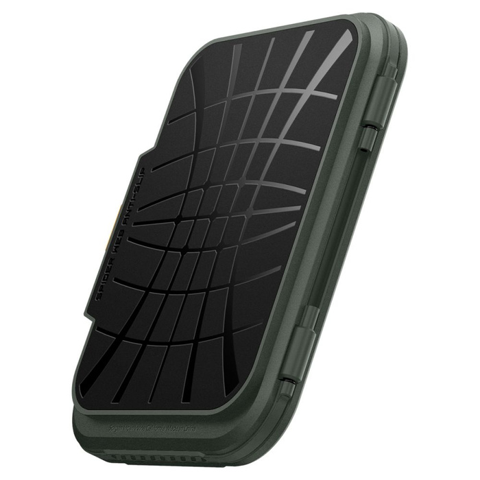 WALLET MagASEF Spigen LOCK FIT UNIVERSAL CARD HOLDER KHAKI GREEN