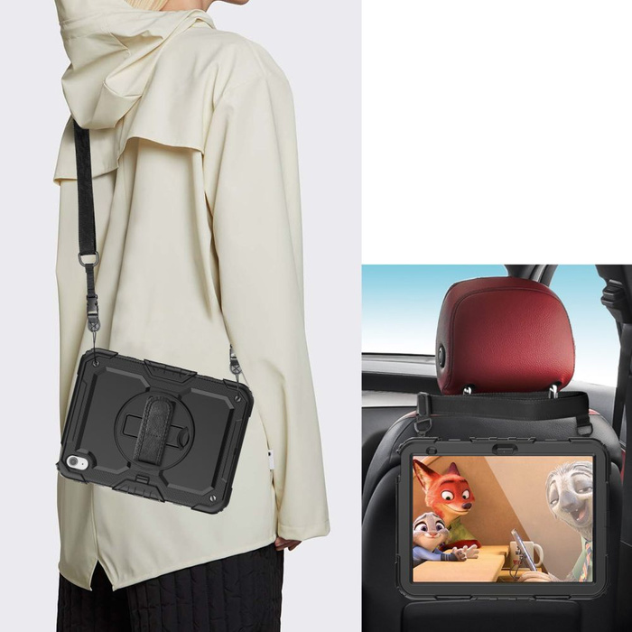 Hülle TECH-PROTECT SOLID360 IPad 10.9 2022 SCHWARZ