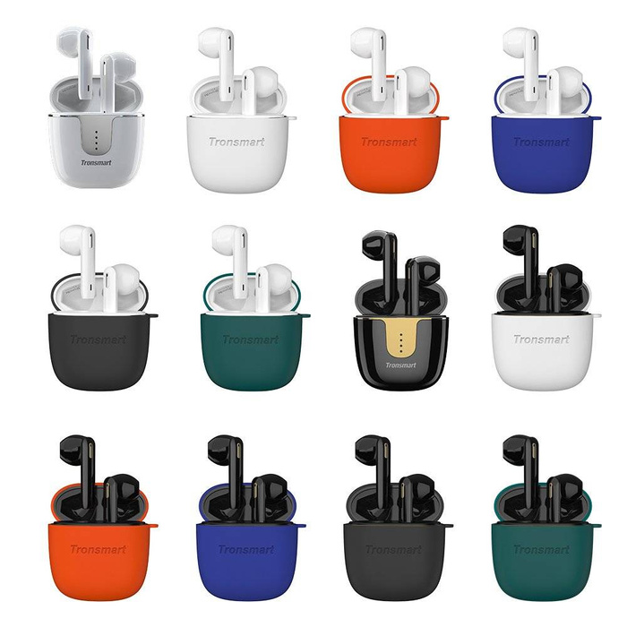 Silikonové pouzdro Tronsmart Earphone Case pro sluchátka Tronsmart Onyx Ace zelené