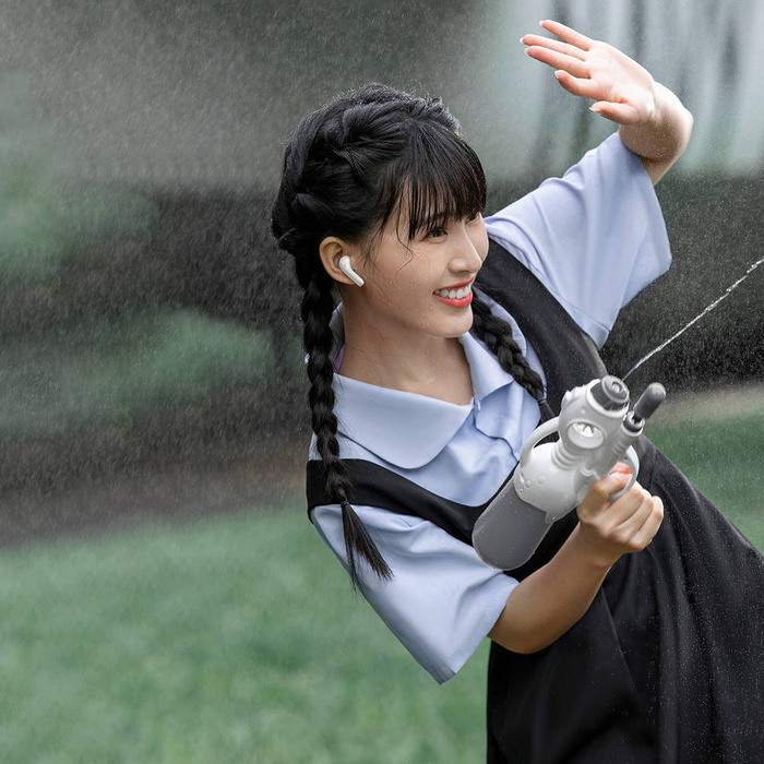 Écouteurs sans fil Bluetooth 5.0 TWS Baseus E3 étanches IP64 blanc (NGTW080002)