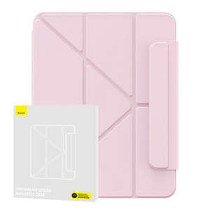 Baseus Minimalist mágneses tok Pad Air4/Air5 10.9″/Pad Pro 11″ (baby pink)