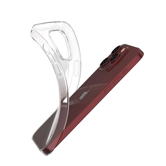 Coque iPhone 15 Pro Max de la série Ultra Clear de couleur transparente