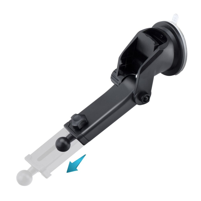 Uchwyt na telefon do samochodu indukcyjny automatyczny Forcell F-Grip HS1 Qi 15W do szyby / kratki czarny