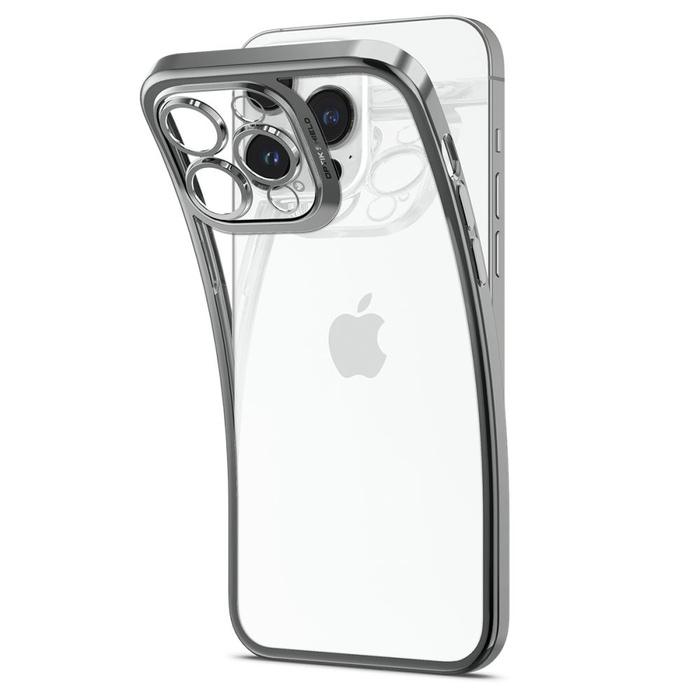 Spigen OPTIK CRYSTAL IPhone 14 PRO CROMO GRIS