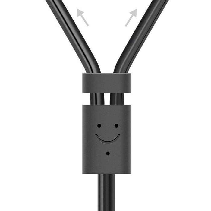 Ugreen Kabel Audiokabel 3,5 mm Miniklinke (weiblich) - 2 RCA (männlich) 25 cm grau (AV102 10561)