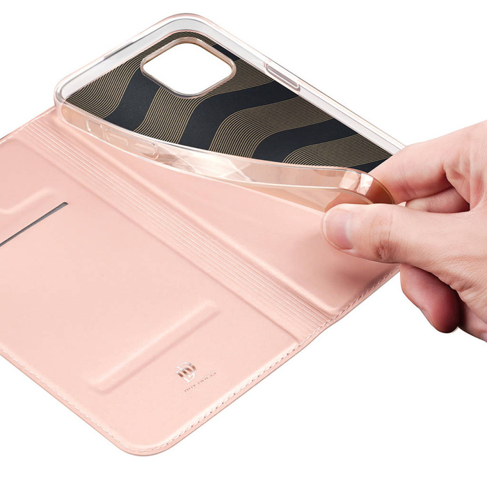 Dux Ducis Skin Pro holster cover flip cover for iPhone 14 Max pink