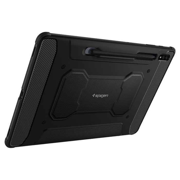 Puzdro SPIGEN Rugged Armor "Pro" Galaxy Tab S7+ Plus 12.4 T970/T976 Black Case