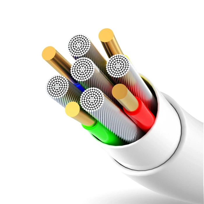 Cavo Dudao Cavo USB / Lightning 5A 2m bianco (L2L 2m bianco)