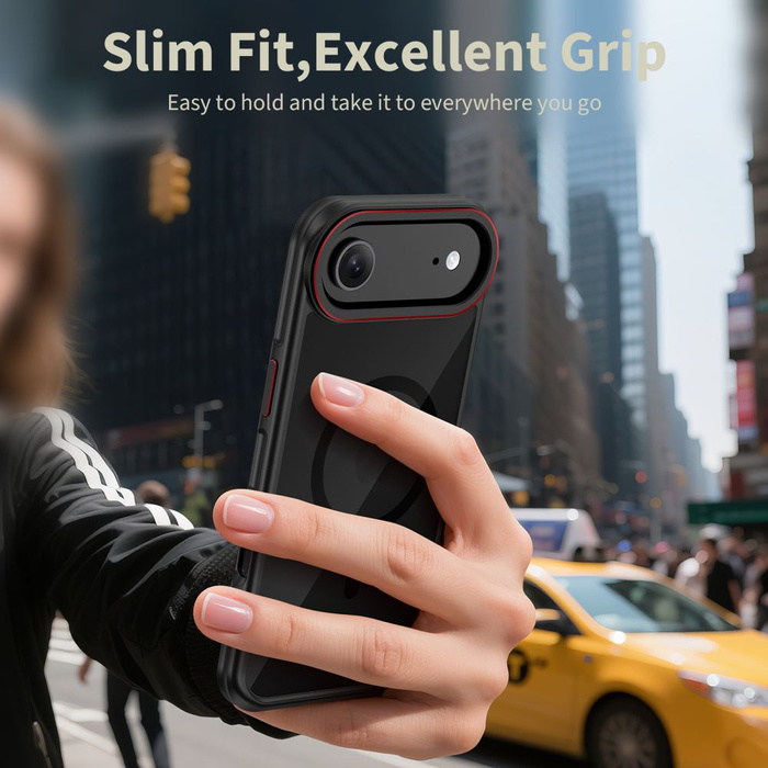 TECH-PROTECT MAGHYBRID MAGSAFE IPHONE AIR BLACK/RED