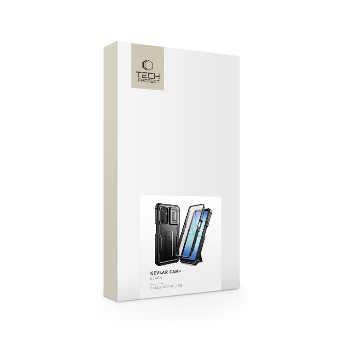 TECH-PROTECT KEVLAR CAM+ GALAXY A17 4G / 5G BLACK