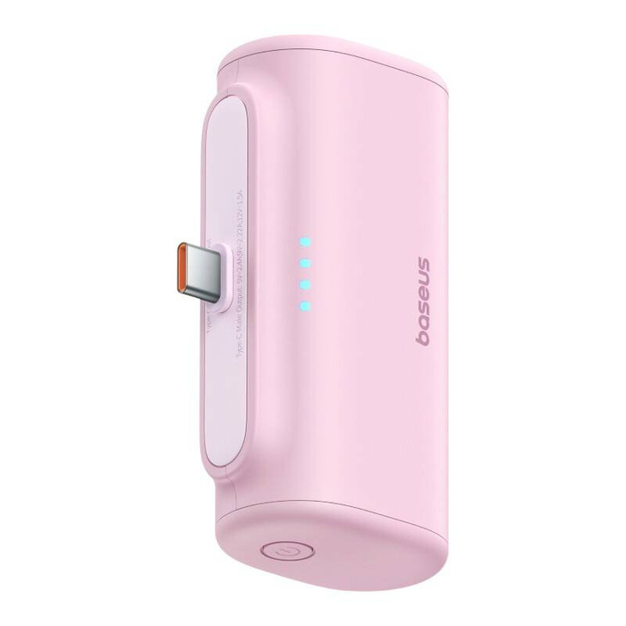Powerbank Baseus Compact USB-C 5000mAh, 20W (różowy)