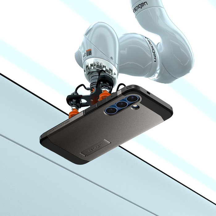 Funda Spigen Tough Armor MagSafe GALAXY S25 GUNMETAL