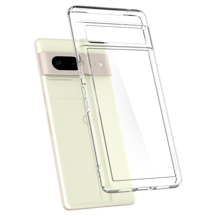 Spigen Ultra Hybrid GOOGLE PIXEL 7 Funda CRYSTAL CLEAR