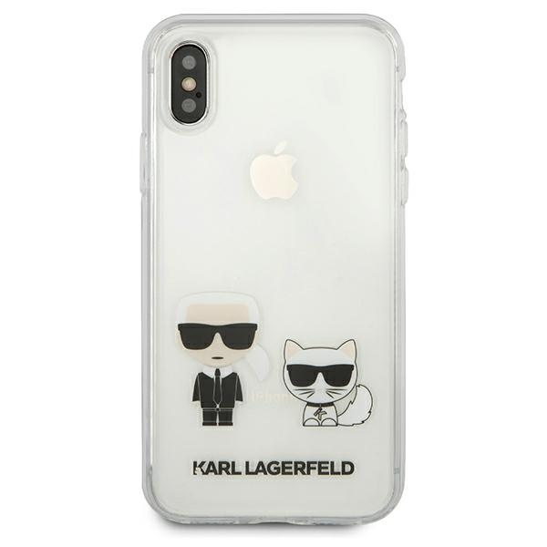  KARL LAGERFELD   Xs Karl &amp; Choupette KLHCPXCKTR Clear Hardcase