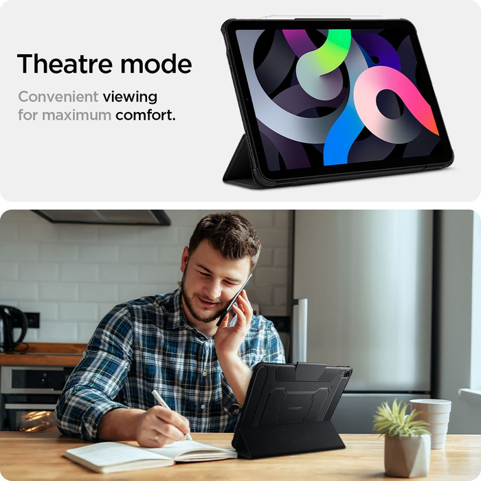 Case SPIGEN RUGGED ARMOR ”PRO” IPAD AIR 4 2020 BLACK