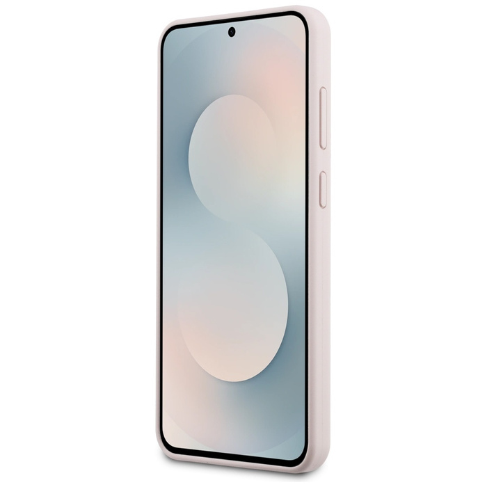 Etui Karl Lagerfeld Silicone             Karl&Choupette Heads MagSafe do Samsung Galaxy S25 FE różowy