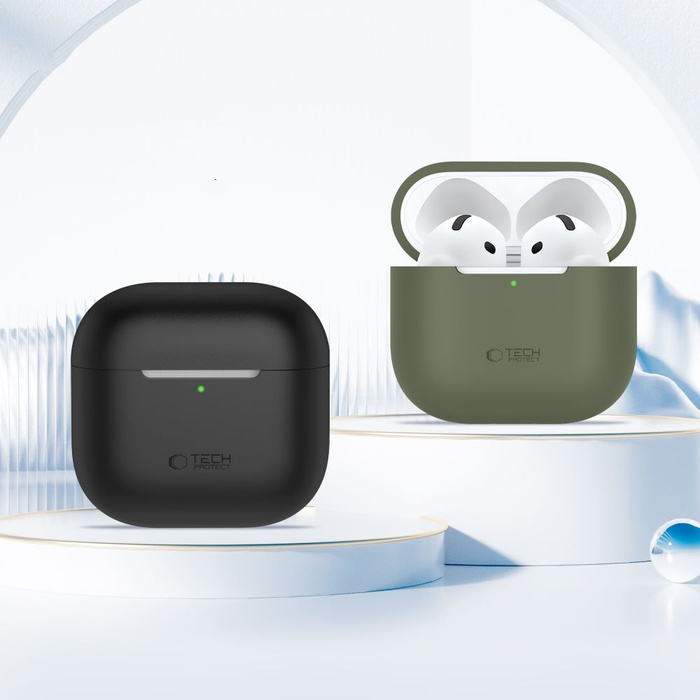TECH-PROTECT SILICONE APPLE AIRPODS 4 CAFE LATTE