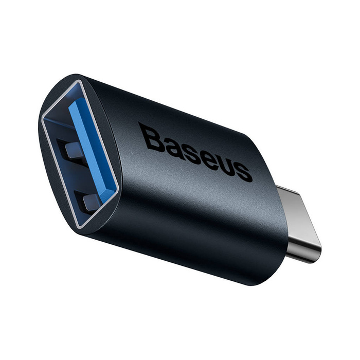 Baseus Ingenuity Series Mini OTG Adaptor Type-C to USB-A 3.1 Blue