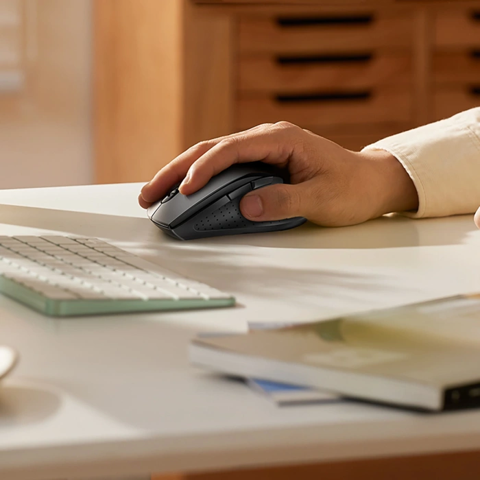 Maus Ugreen drahtlos ergonomisch optisch - schwarz