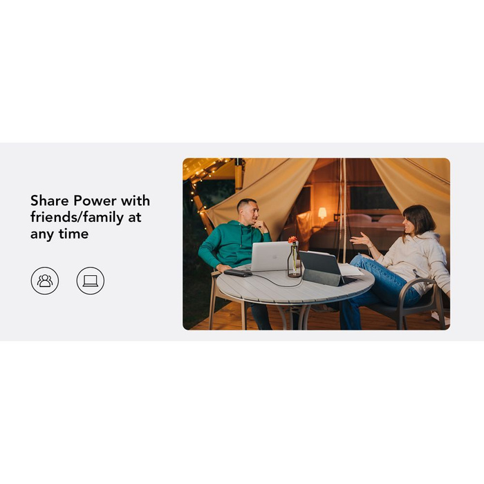 Powerbank Veger TCE130 (W2503) PD 130W 25000 mAh z wbudowanymi kablami Typ C / Lightning czarny