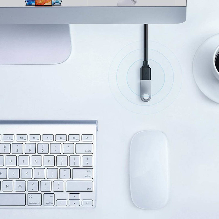 Ugreen kabel Prodlužovací kabel USB-A (samec) - USB-A (samice) USB 3.0 5Gb/s 0,5 m černý (US129)