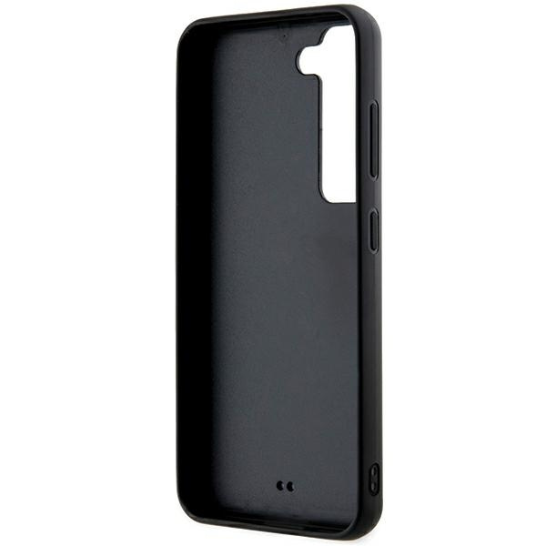 Etui Karl Lagerfeld KLHCS23M3DMBKCK Galaxy S23+ S916 czarny/black hardcase 3D Rubber Glitter Logo