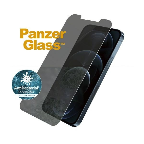 PanzerGlass Standard Super+ iPhone 12 Pro Max Sichtschutz Antibakteriell