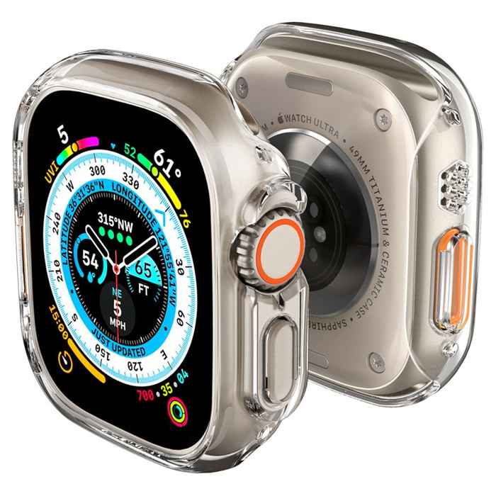 Obal Spigen Thin Fit Apple Watch Ultra (49 mm) Crystal Clear Case