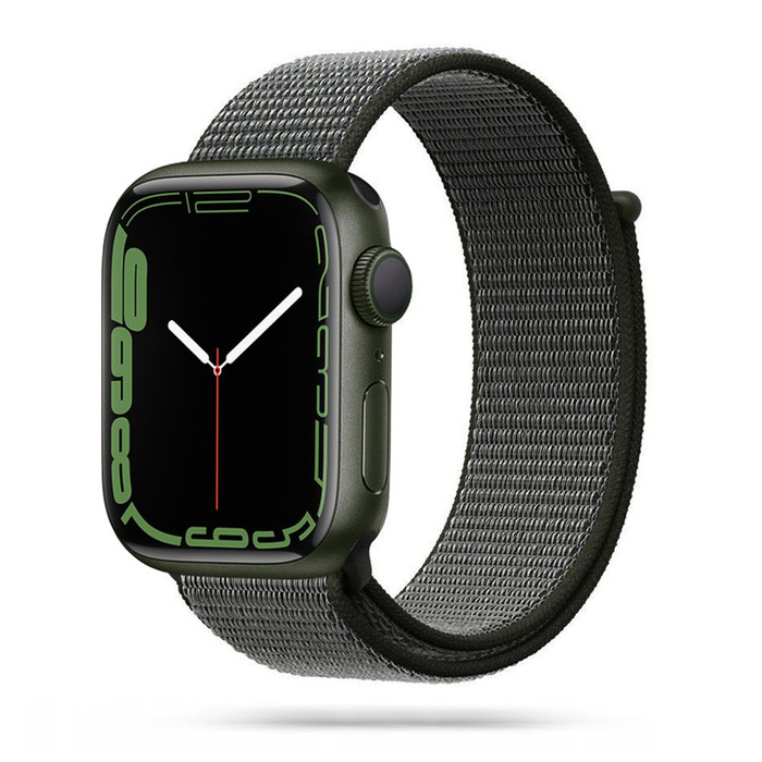 Armband TECH-PROTECT Nylon Apple Watch 1/2/3/4 (42/44 Mm) Dunkel-Olivgrün