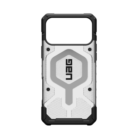 UAG Pathfinder Clear MagSafe - etui do iPhone 17 Pro Max kompatybilne z MagSafe (ice/silver)