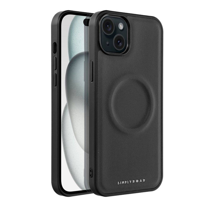 ROAR futerał MAG MORNING do IPHONE 15 Plus Czarny