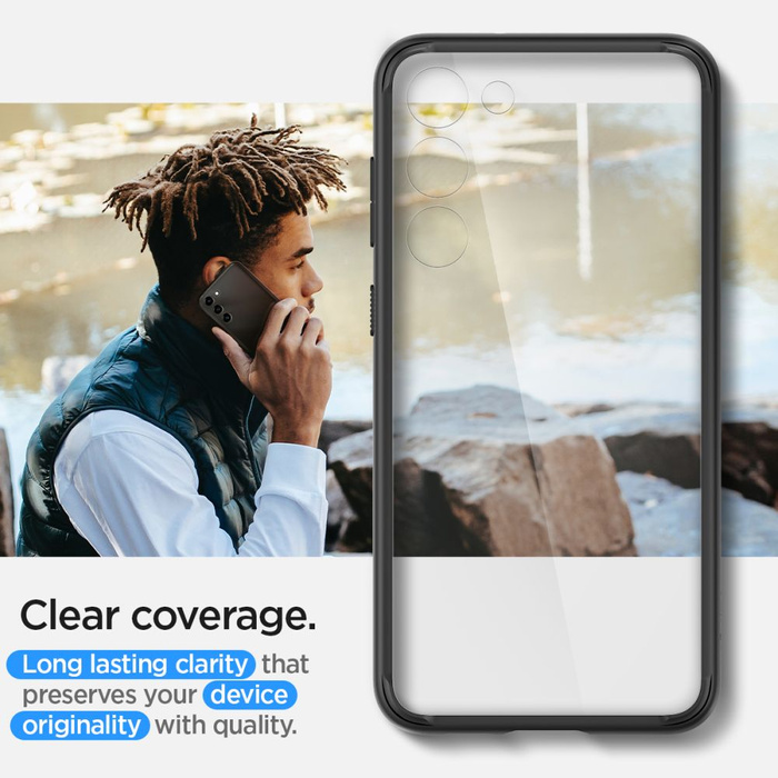 Funda Spigen Ultra Hybrid GALAXY S23 MATTE NEGRO