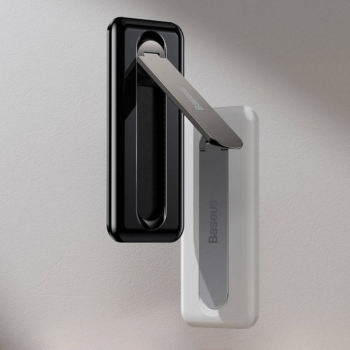 Baseus self-adhesive foldable phone holder white (LUXZ000002)