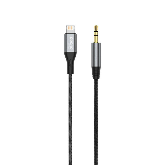 Cable de audio Dudao Lightning - mini jack 3.5mm gris (L11PRO)