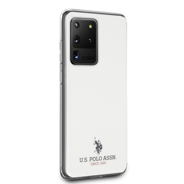Pouzdro US POLO Samsung Galaxy S20 Ultra Shiny White Case
