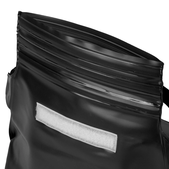 Wasserdichte PVC-Tasche / Hüfttasche – schwarz