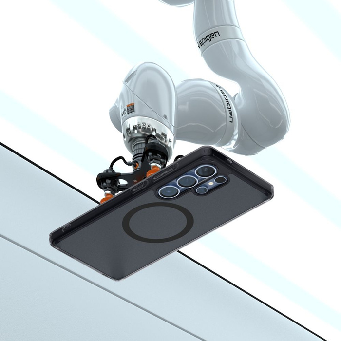 Spigen Ultra Hybrid Mag MagSafe GALAXY S25 ULTRA FROST NEGRO