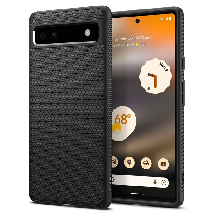 Spigen Liquid Air GOOGLE PIXEL 6A MATTE SCHWARZ