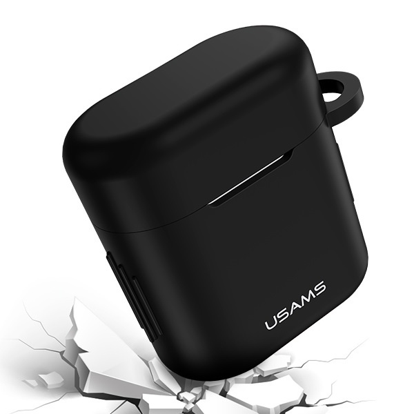 Case Protective USAMS Huawei FreeBuds 2 Pro Black Case