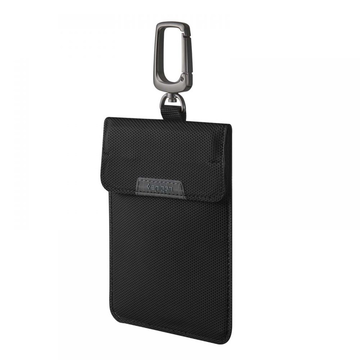 Cage de Faraday Spigen Pochette de blocage de signal Rfid Noir